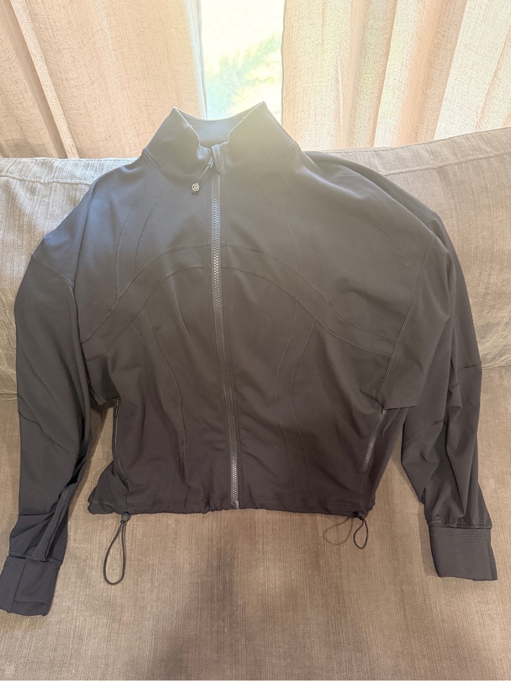 NWOT Lululemon Define RELAXED Fit Jacket *Luon - Black - Size 8 - Picture 6 of 8